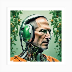 Apple Steve 8 Art Print