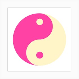 Yin Yang Symbol 34 Art Print