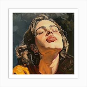 Portrait Of A Woman 4 Art Print