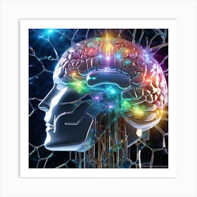 Human Brain 19 Art Print