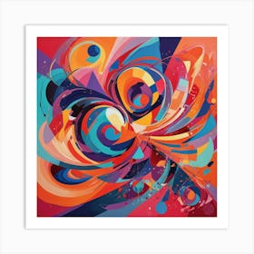 Abstract Painting 3 Art Print