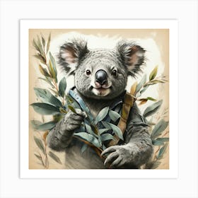 Koala Bear 22 Art Print