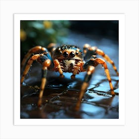 Leonardo Diffusion Xl A Majestic Arachnid Several Times Larger 1 (3) Upscayl 4x Realesrgan X4plus Anime Art Print