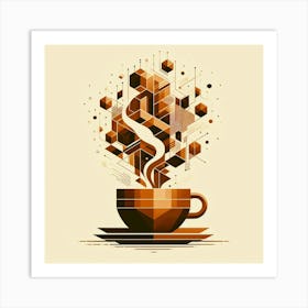 Coffee Cup 1 Art Print