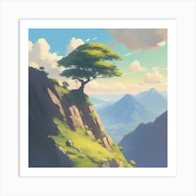 Lone Tree 8 Art Print