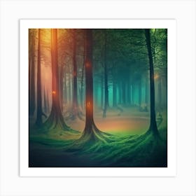 Forest 59 Art Print