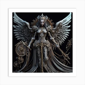 Steampunk Angel Art Print