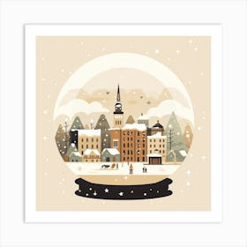 Troms Norway 1 Snowglobe Art Print