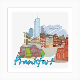 Frankfurt Art Print