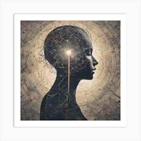 Head Of A Woman Art Print