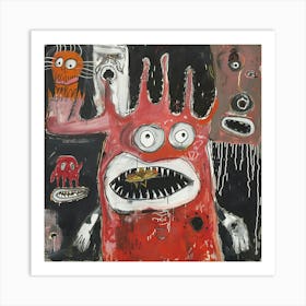 Monsters 2 Art Print