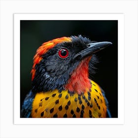 Colorful Bird 1 Art Print