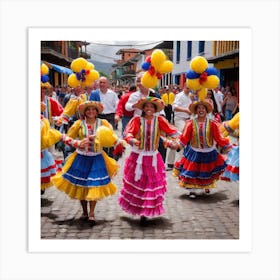 Colombian Festivities (59) Art Print