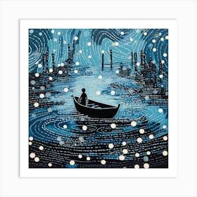 Starry Night 20 Art Print