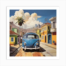 Vw Bus 1 Art Print