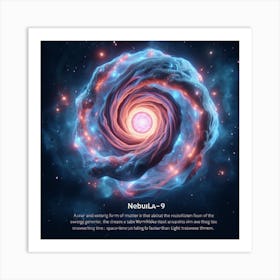 Nebula V Art Print