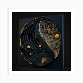 Yin Yang Art Print