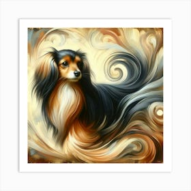 Papillon Art Print