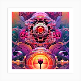 Psychedelic Art 1 Art Print