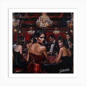 Casino Highlife Art Print