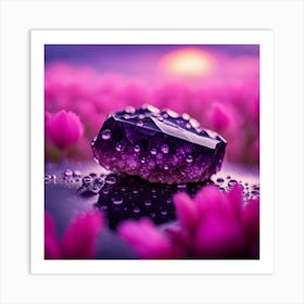 Amethyst Art Print