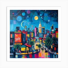 Night Art Print