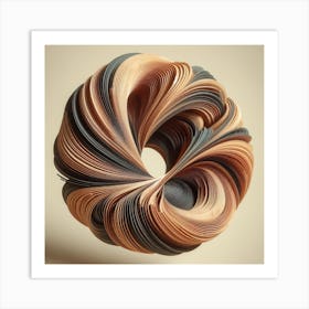 Ornate wood carving Art Print