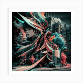 'Darkness' 1 Art Print