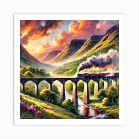 Glenfinnan Viaduct Art Print