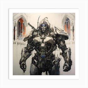 Transformers The Last Knight Art Print