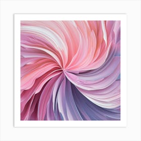 Abstract Flower 5 Art Print