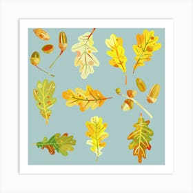 Autumn Leaves Art Print