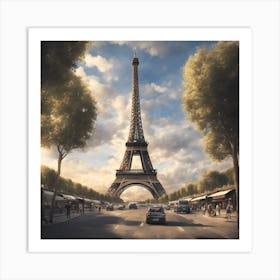 Eiffel Tower Art Print