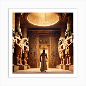 Egyptian Temple Art Print