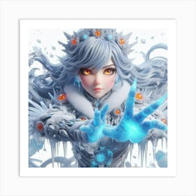 Ice Princess 2 Art Print