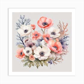 Anemones 5 Art Print