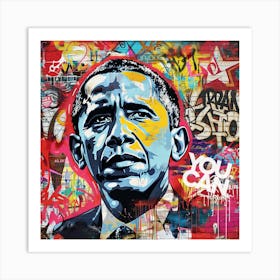 Barack Obama You Can Art Print