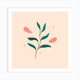 Green Leaf Art Print