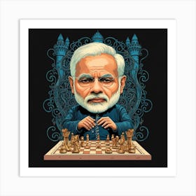 Chess Art Print