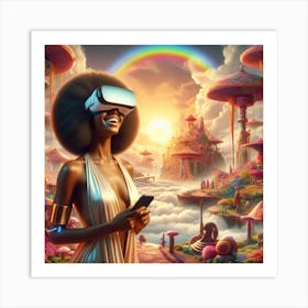 Afrofuturism 2 Art Print