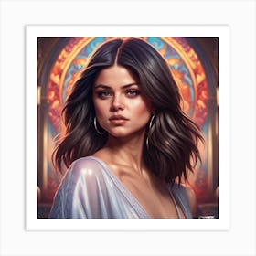 Selena Gomez Art Print