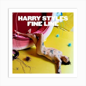 Harry Styles Fine Line Art Print
