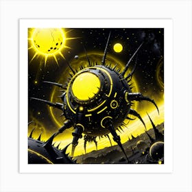 Spaceship 1 Art Print