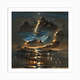 Shining Light Art Print