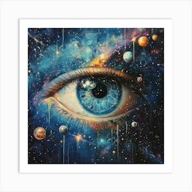 Eye Of The Universe Art 2 Art Print