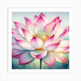 Lotus Flower 7 Art Print