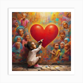 Heart Of A Child Art Print