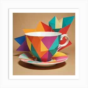 Tea Art 401 Art Print