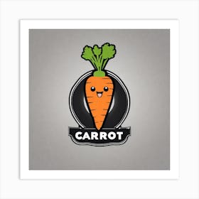 Carrot Logo Art Print