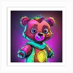 Teddy Bear Art Print